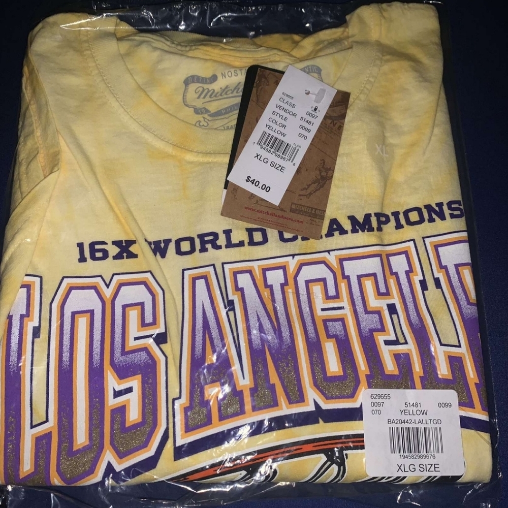 Mitchell & Ness Tie-Dyed Los Angeles Lakers Finals